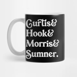 Joy Division / Faded Style Retro Typography List Design Mug